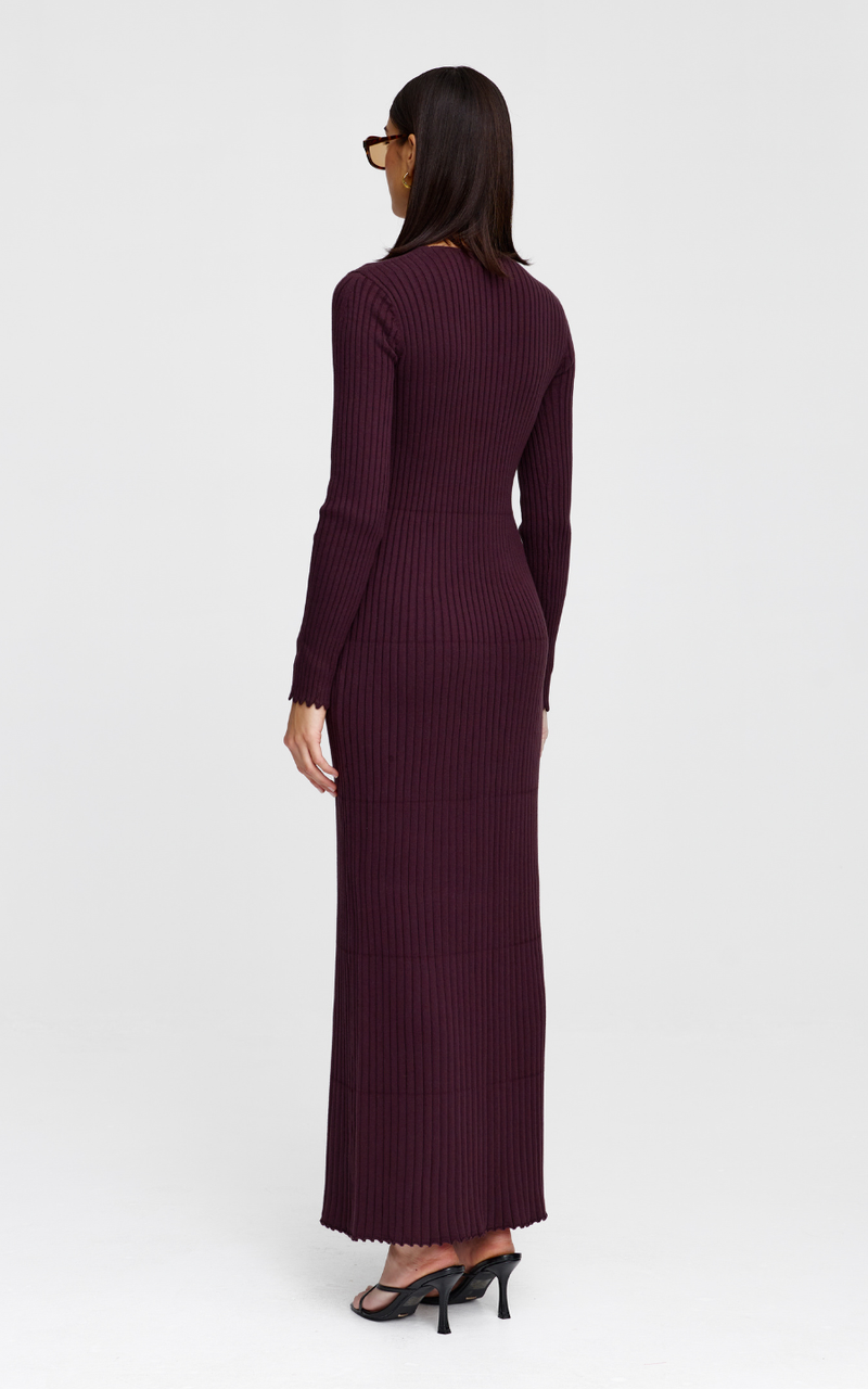 Kinney | Celeste Dress | Chocolate Marle
