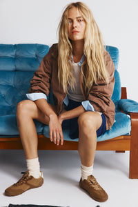 LMND | Siena Bomber Jacket | Cocoa