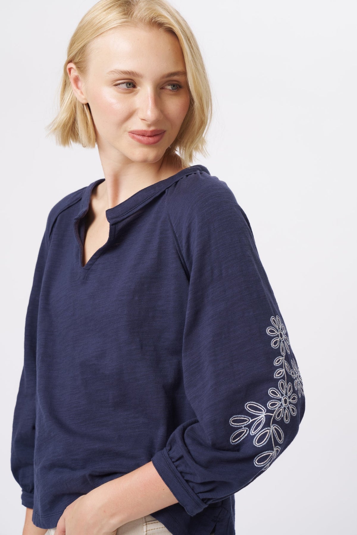 Kireina | Kimberley Top | Shadow Blue