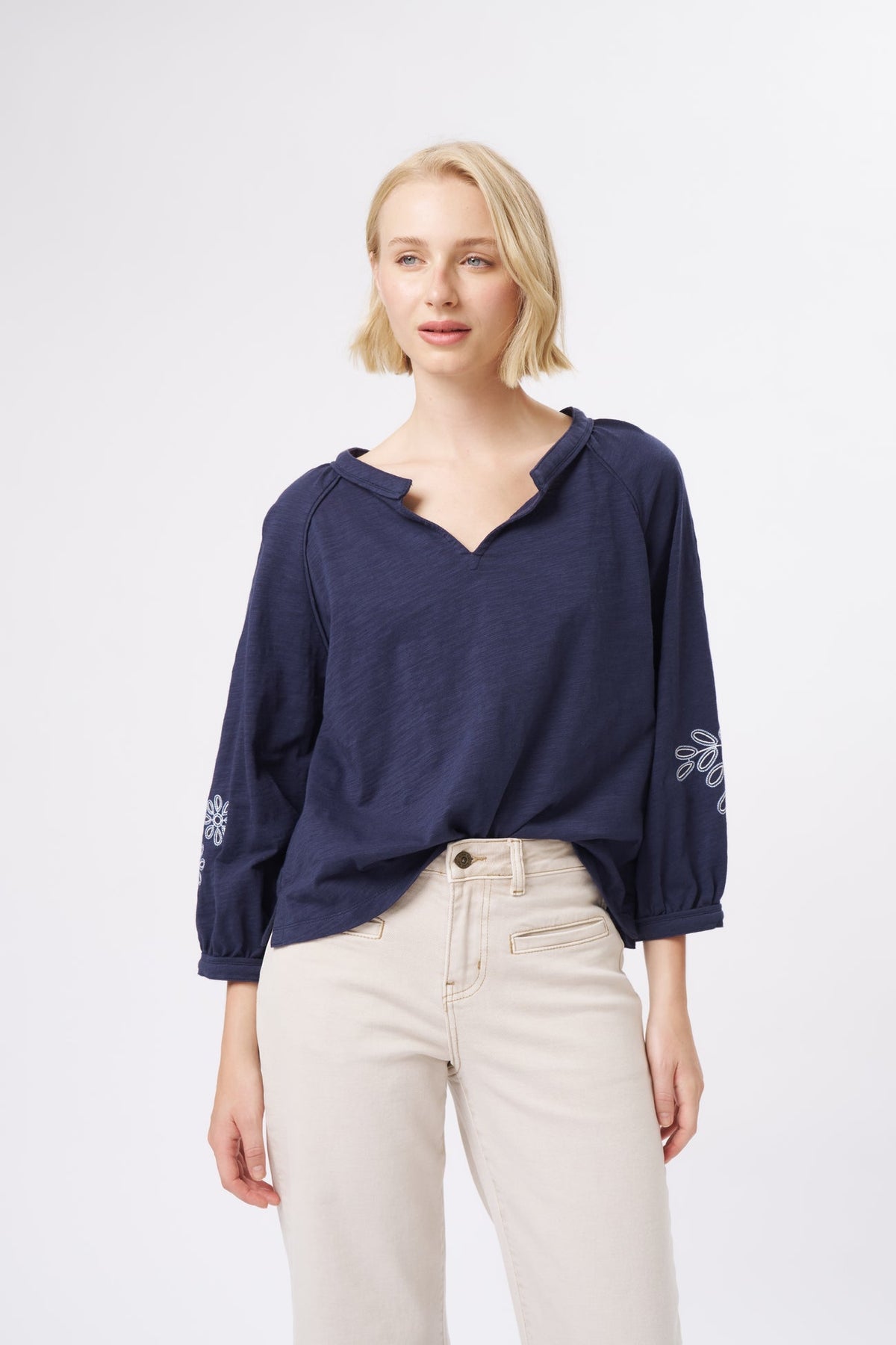 Kireina | Kimberley Top | Shadow Blue