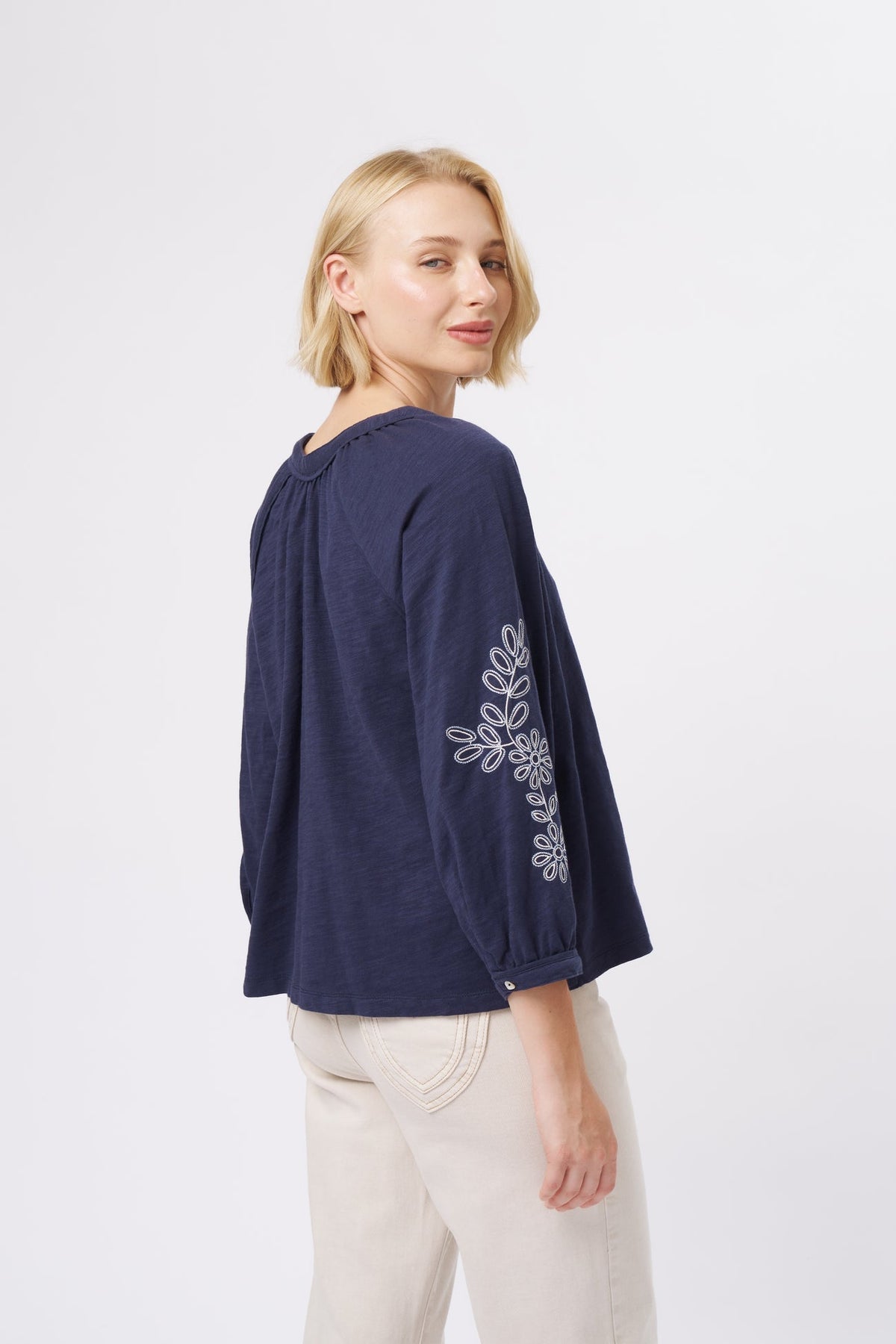 Kireina | Kimberley Top | Shadow Blue