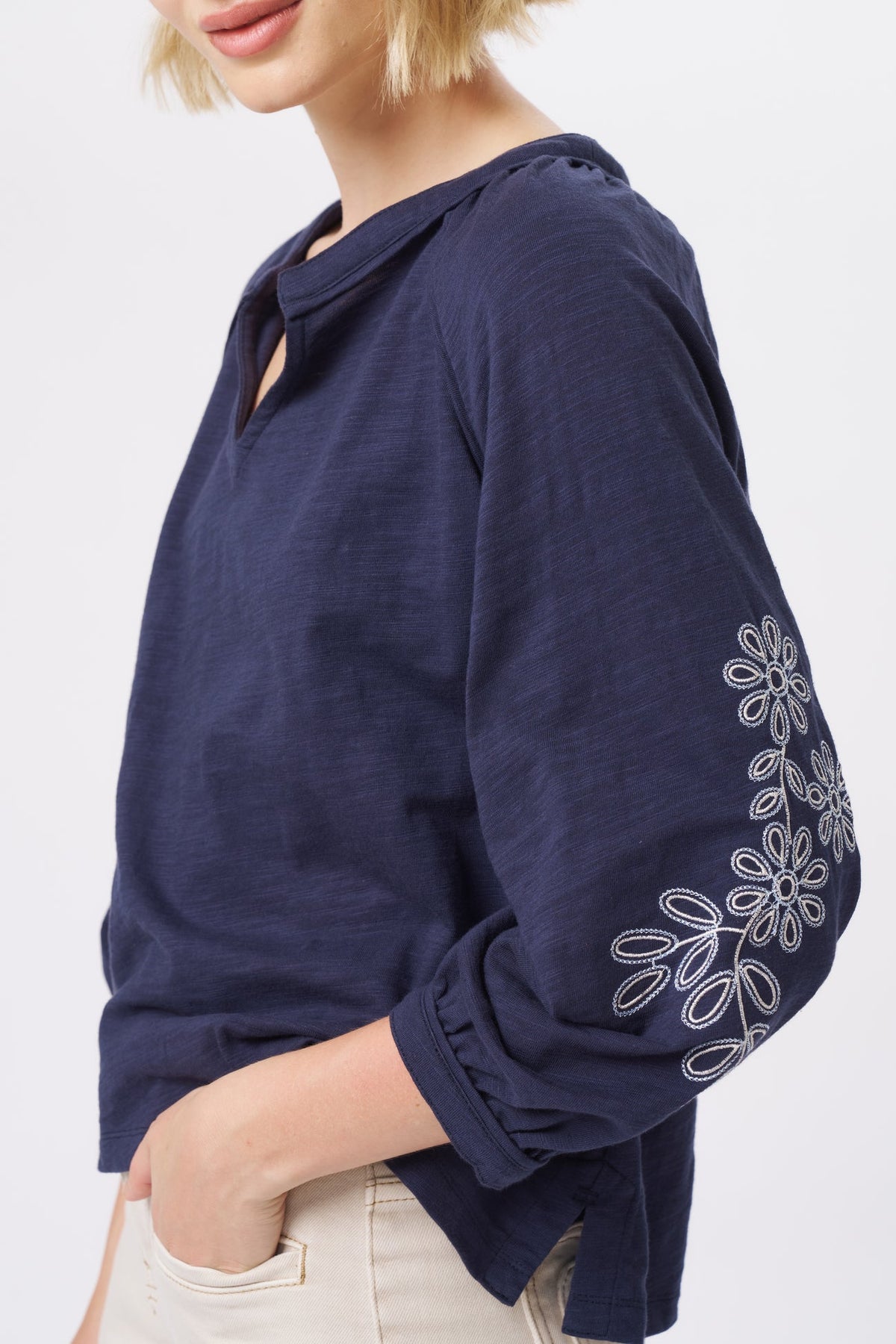 Kireina | Kimberley Top | Shadow Blue
