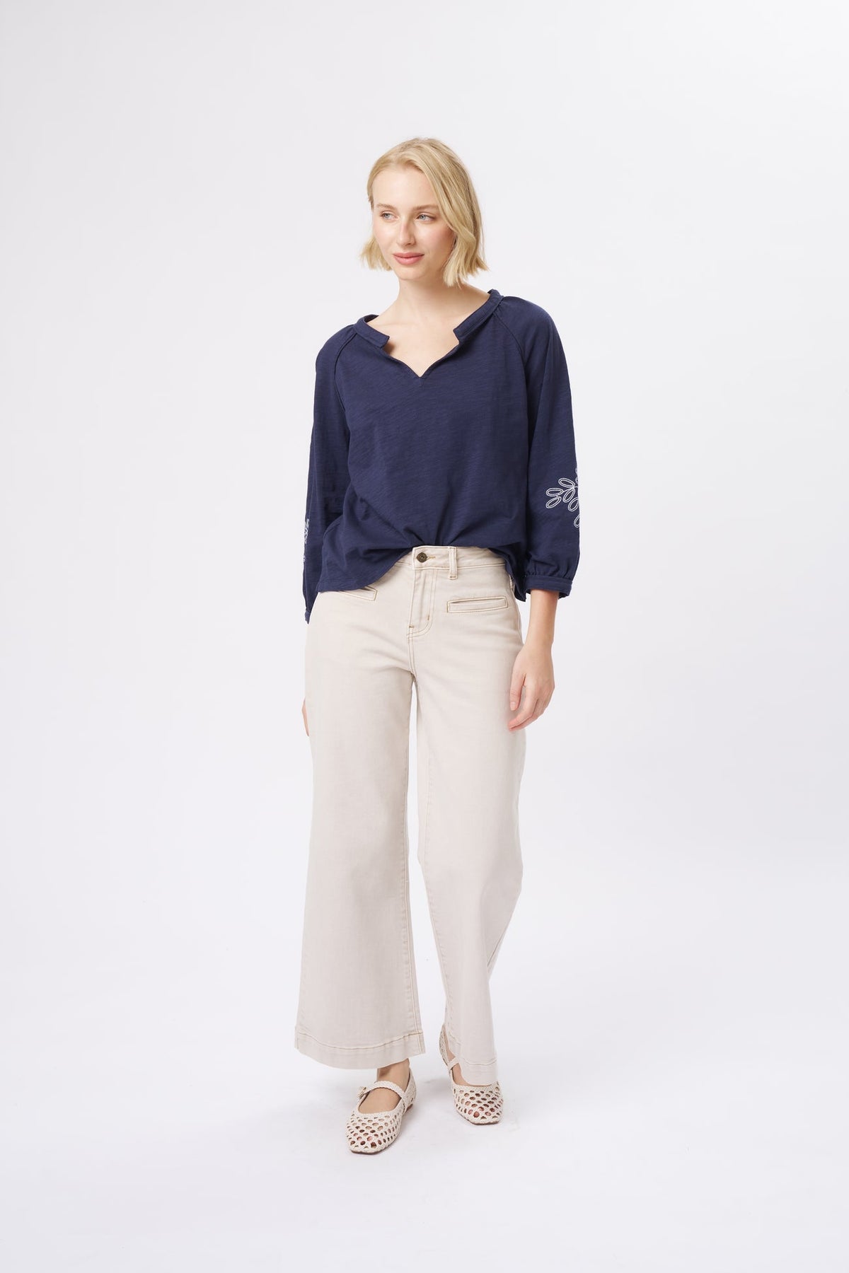 Kireina | Kimberley Top | Shadow Blue