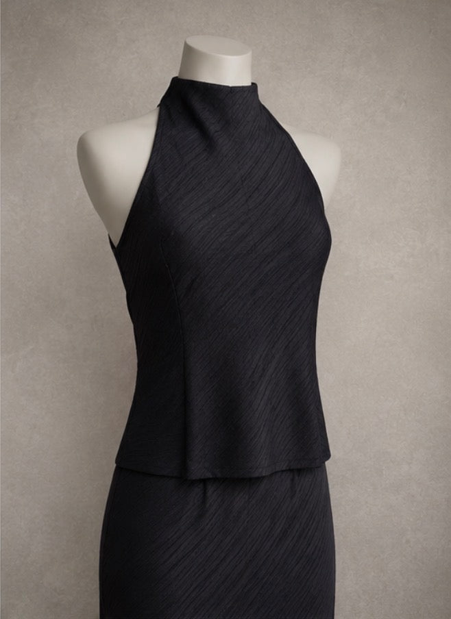 Staple The Label | Seren High Neck Top | Black