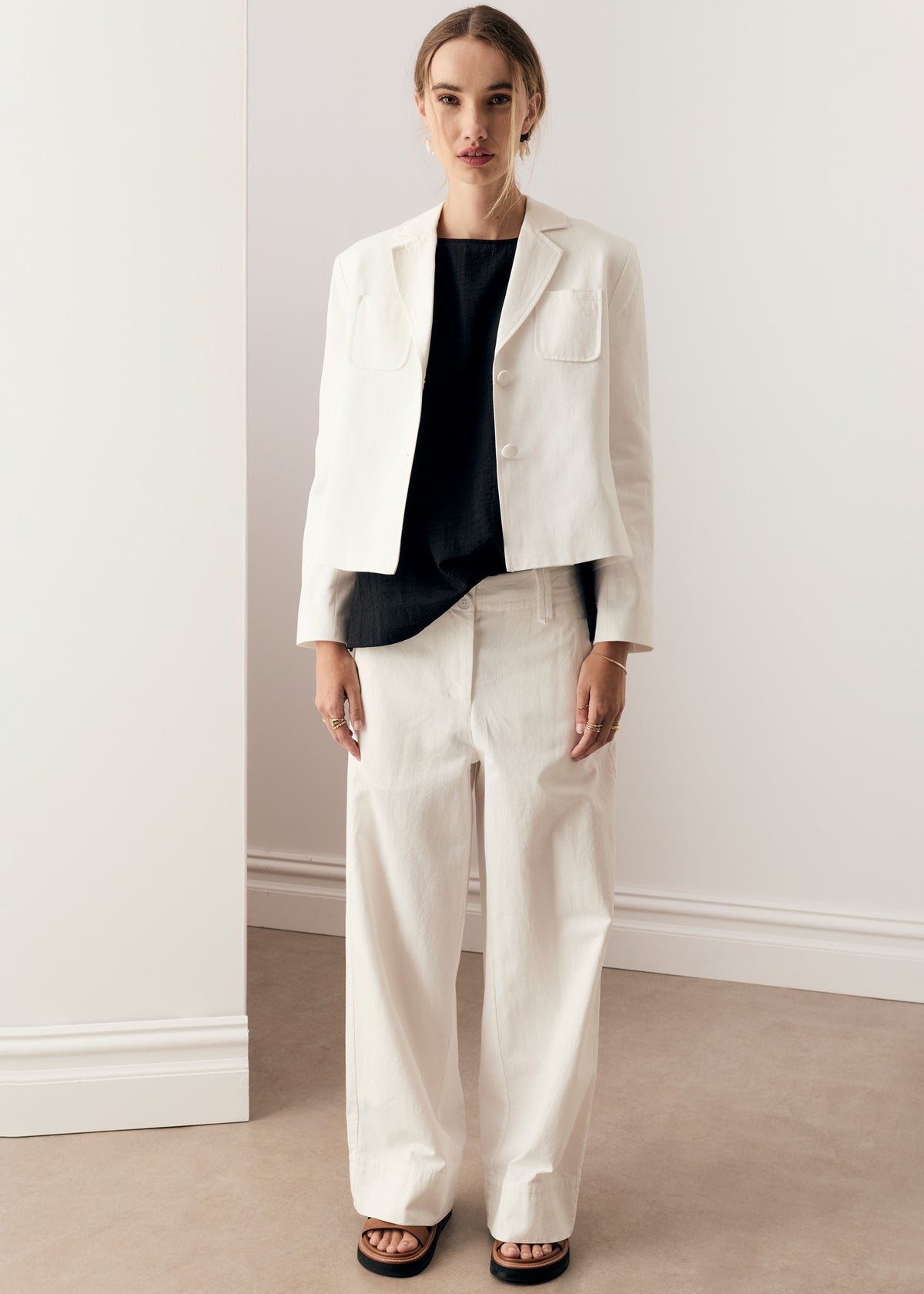 POL | Lira Pant | White