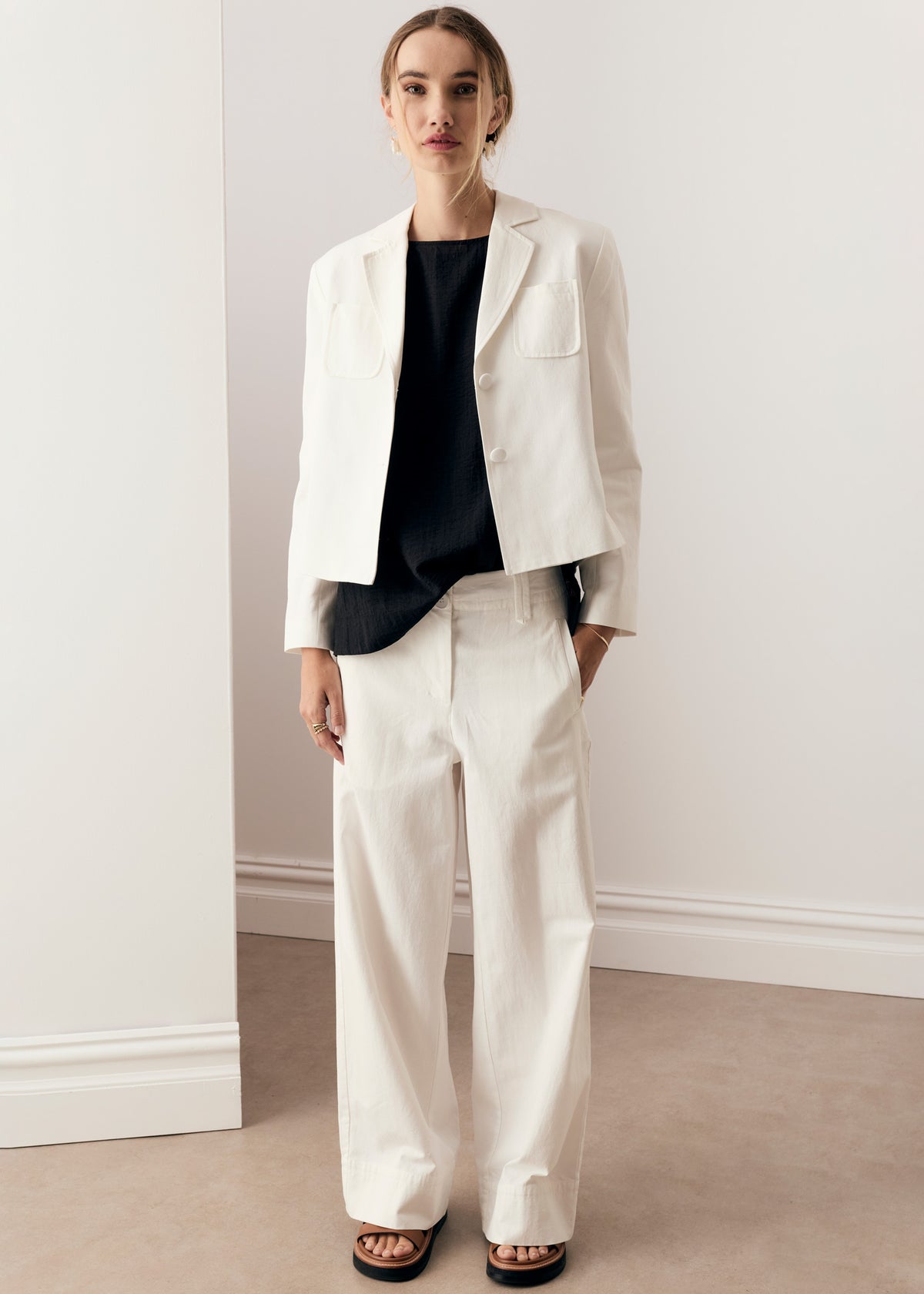 POL | Lira Pant | White