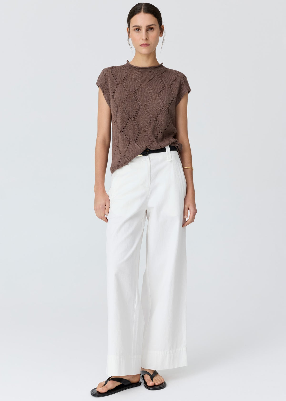 POL | Lira Pant | White