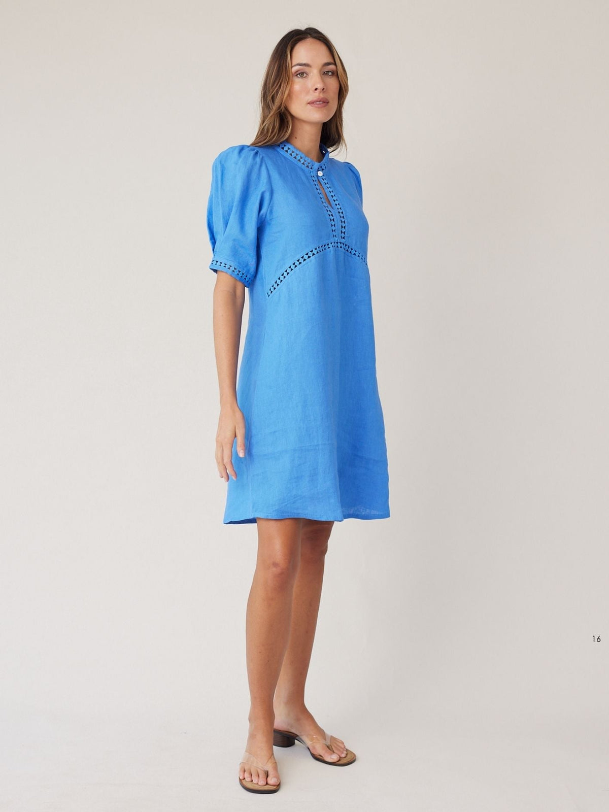 State Of Embrace | Sculpt Mini Dress | Azure