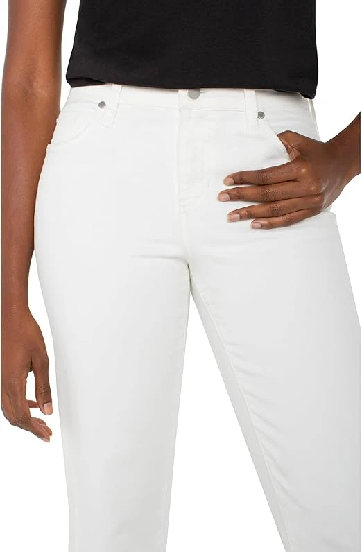 Liverpool | Liv Non-Skinny Skinny Jean | Bone White