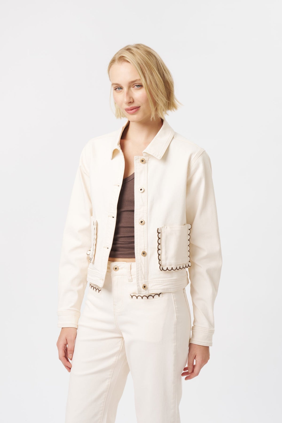 Kireina | Mila Jacket | Ecru