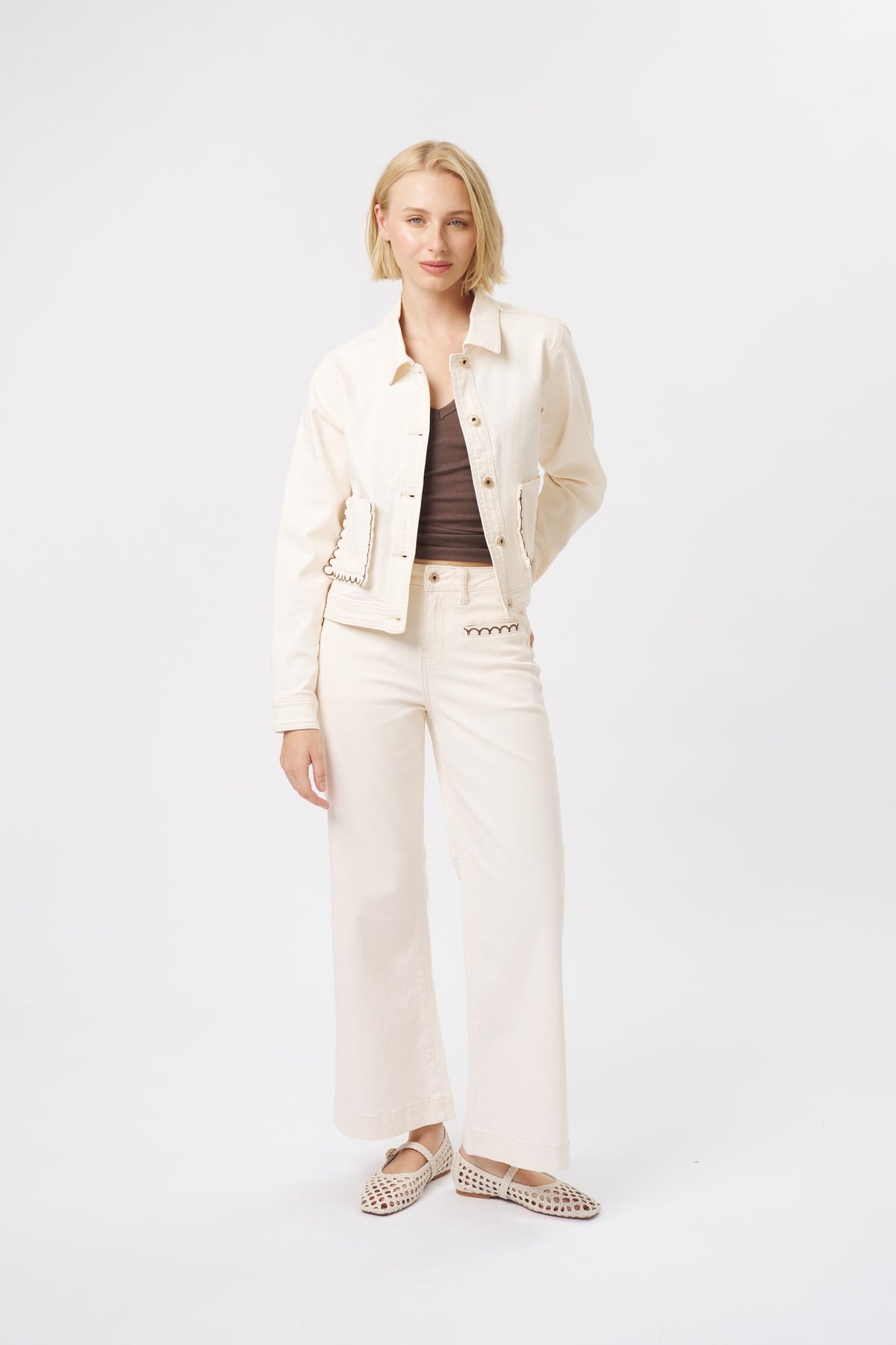 Kireina | Mila Jacket | Ecru