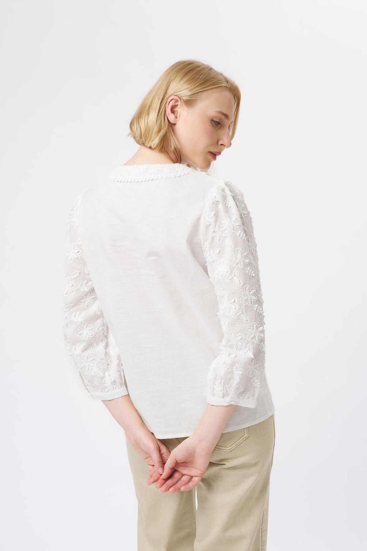 Kireina | Alicia Shirt | White