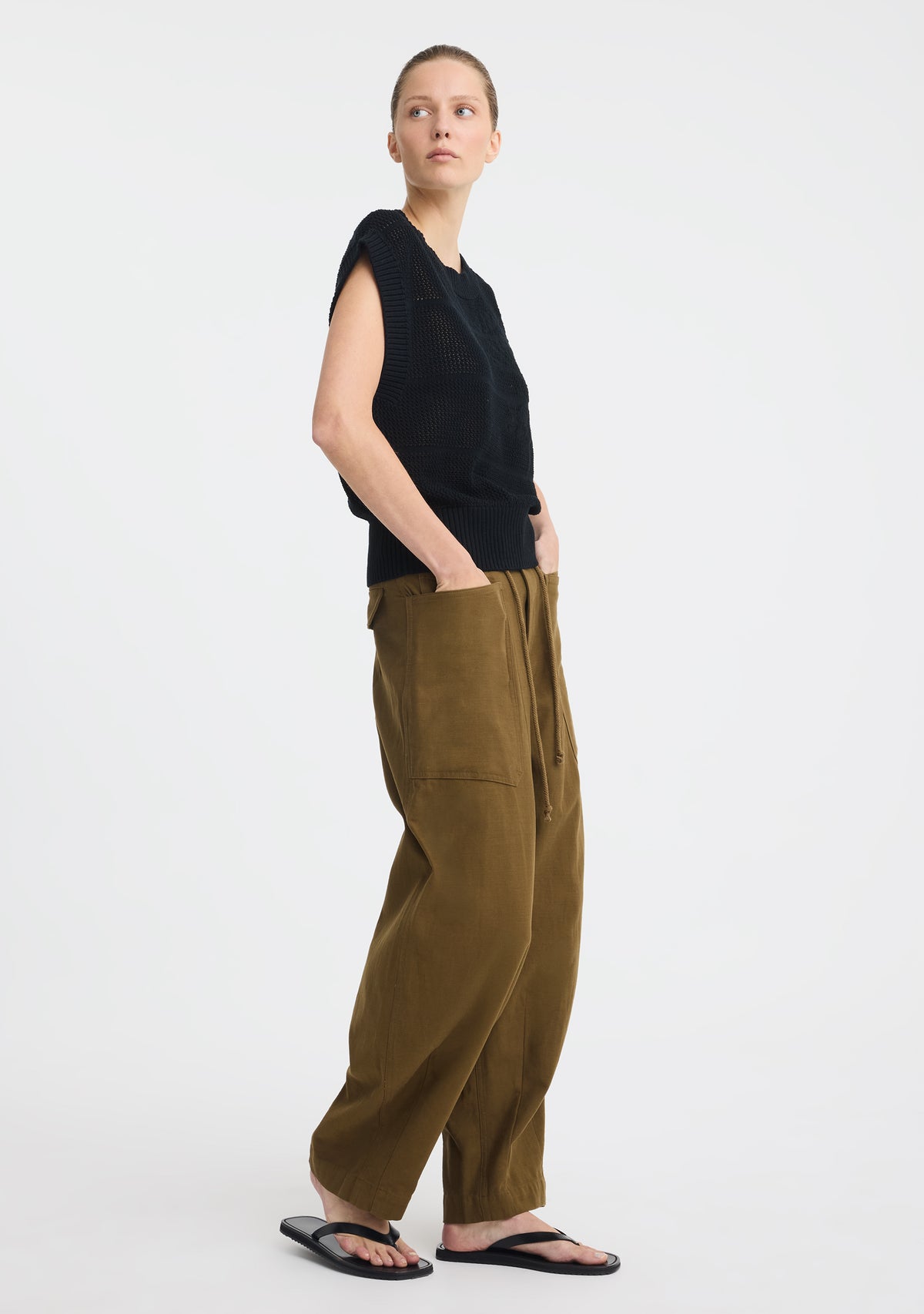 Morrison | Elira Knit Vest | Black