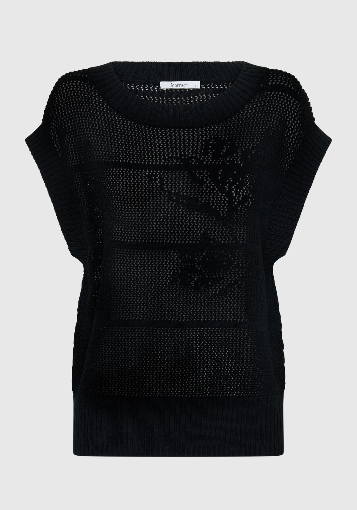 Morrison | Elira Knit Vest | Black
