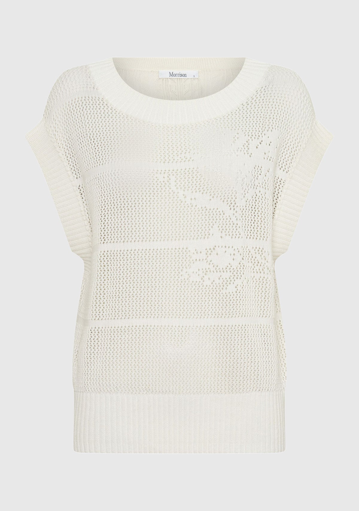 Morrison | Elira Knit Vest | White