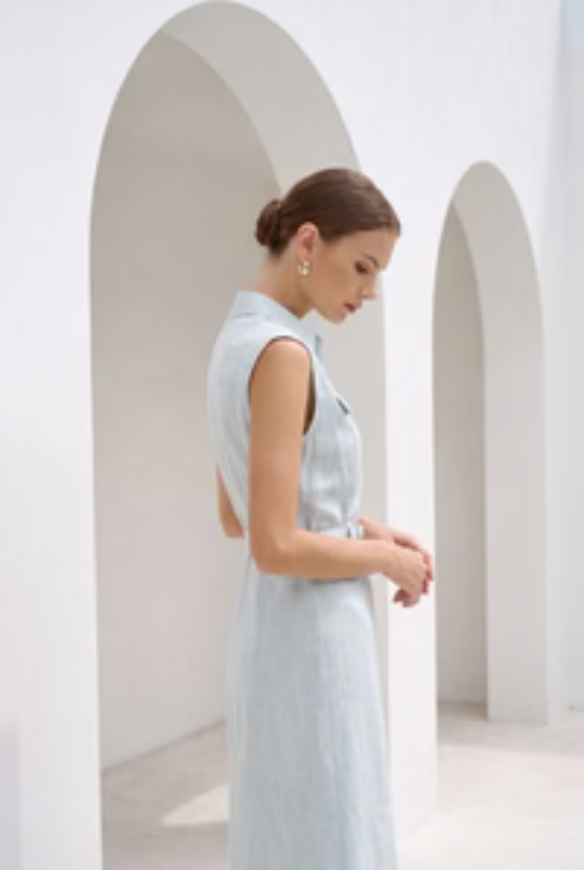 GDS | Bettina Sleeveless Dress | Pastel Blue