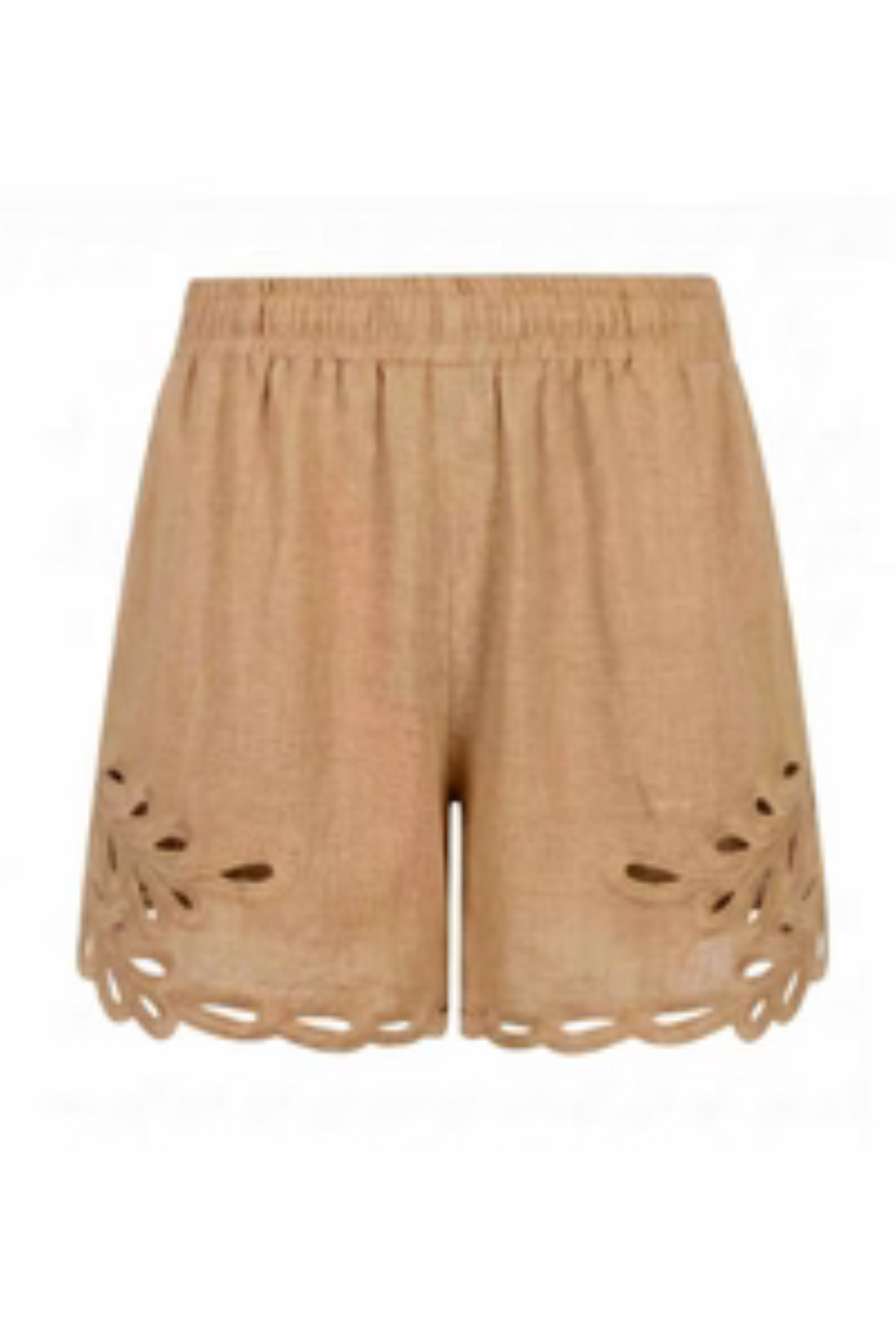 GDS | Ivy Embroidered Shorts | Camel