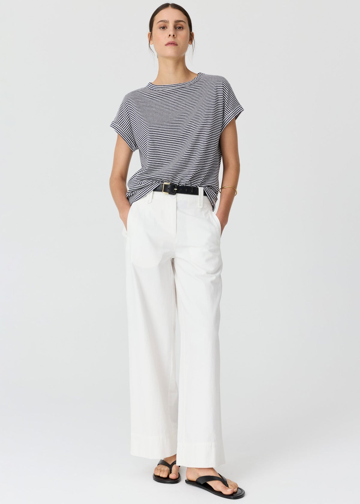 POL | Mast Stripe Tee | Ink Stripe