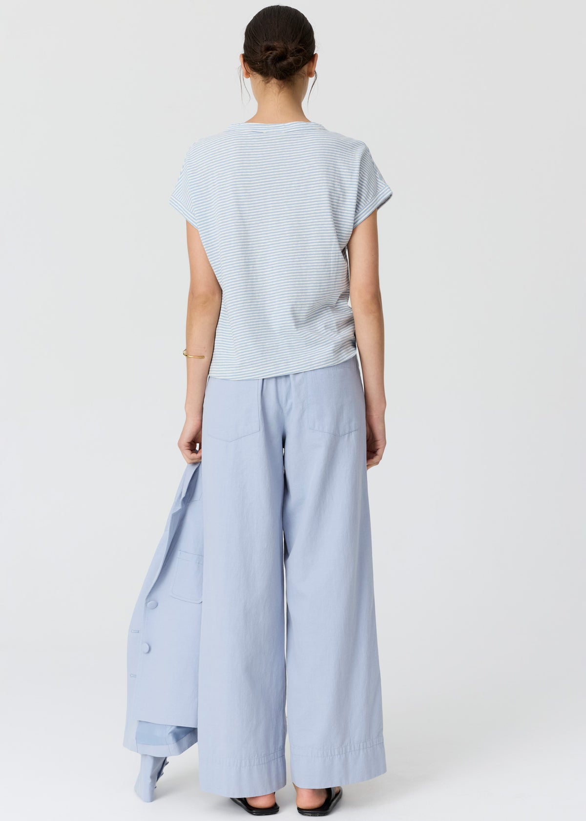 POL | Mast Stripe Tee | Blue Stripe