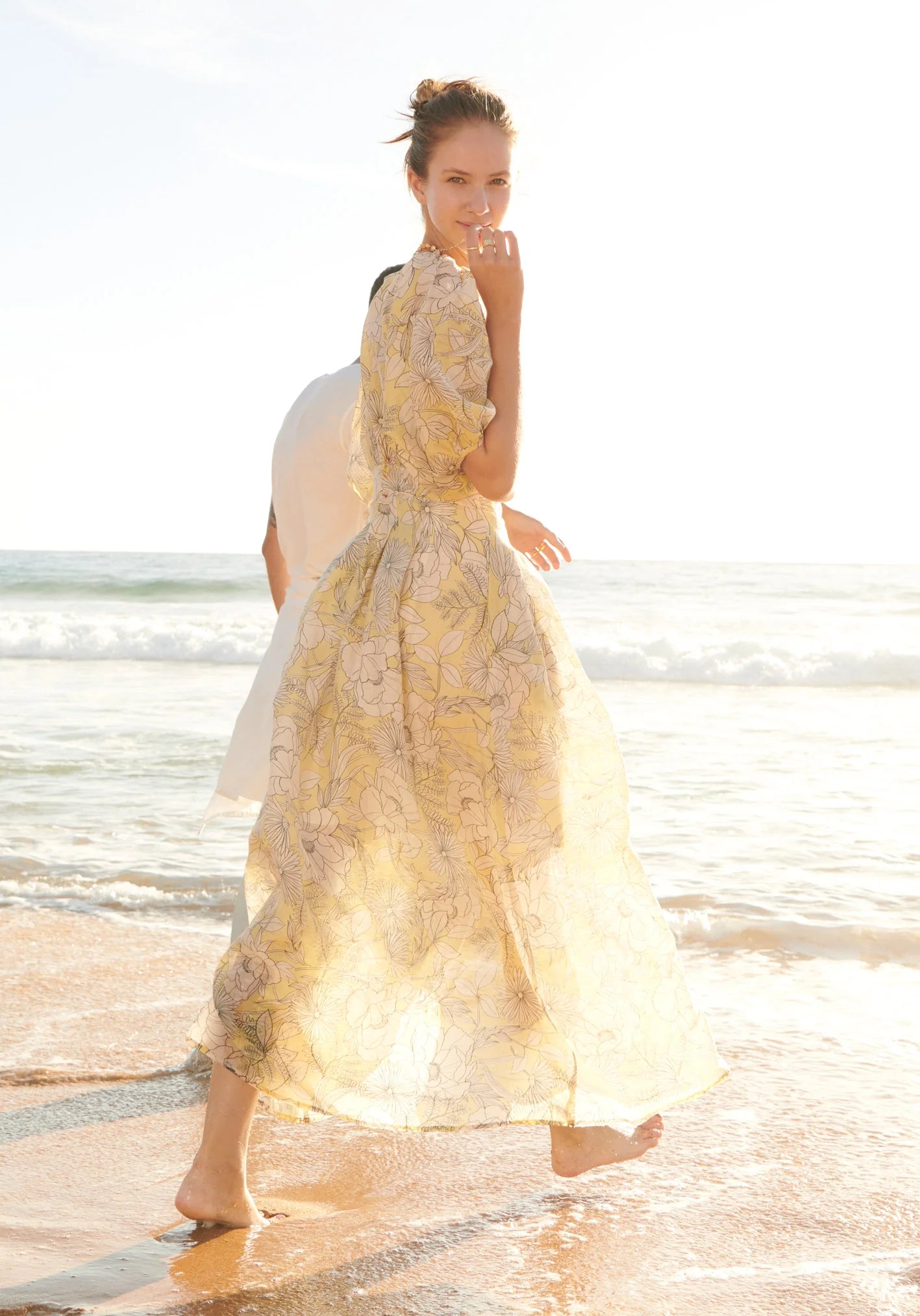 POL Clothing Sale Sofia Tie Dress Sofia Print EvvE COLLECTIVE