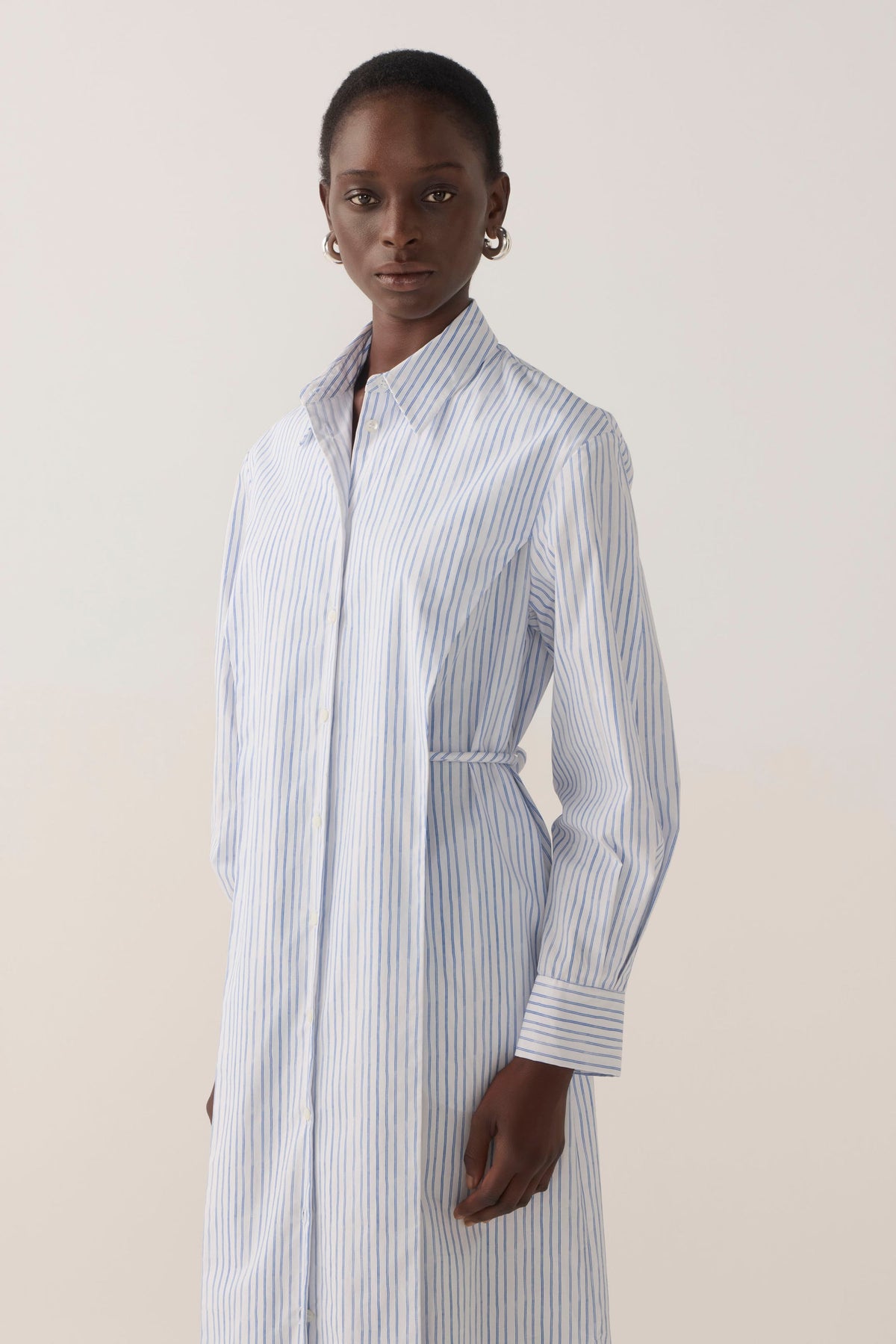 Foemina | Rumi Dress | Blue Double Stripe
