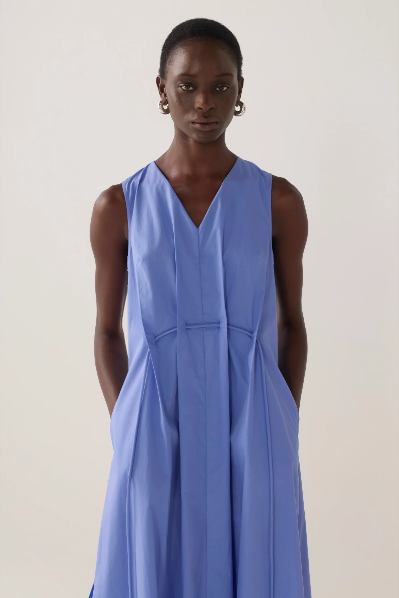 Foemina | Frankie Dress | Cornflower