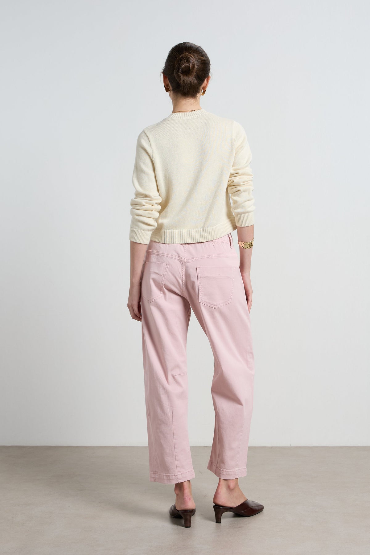 Dricoper | Active Barrel Jeans | Sea Pink