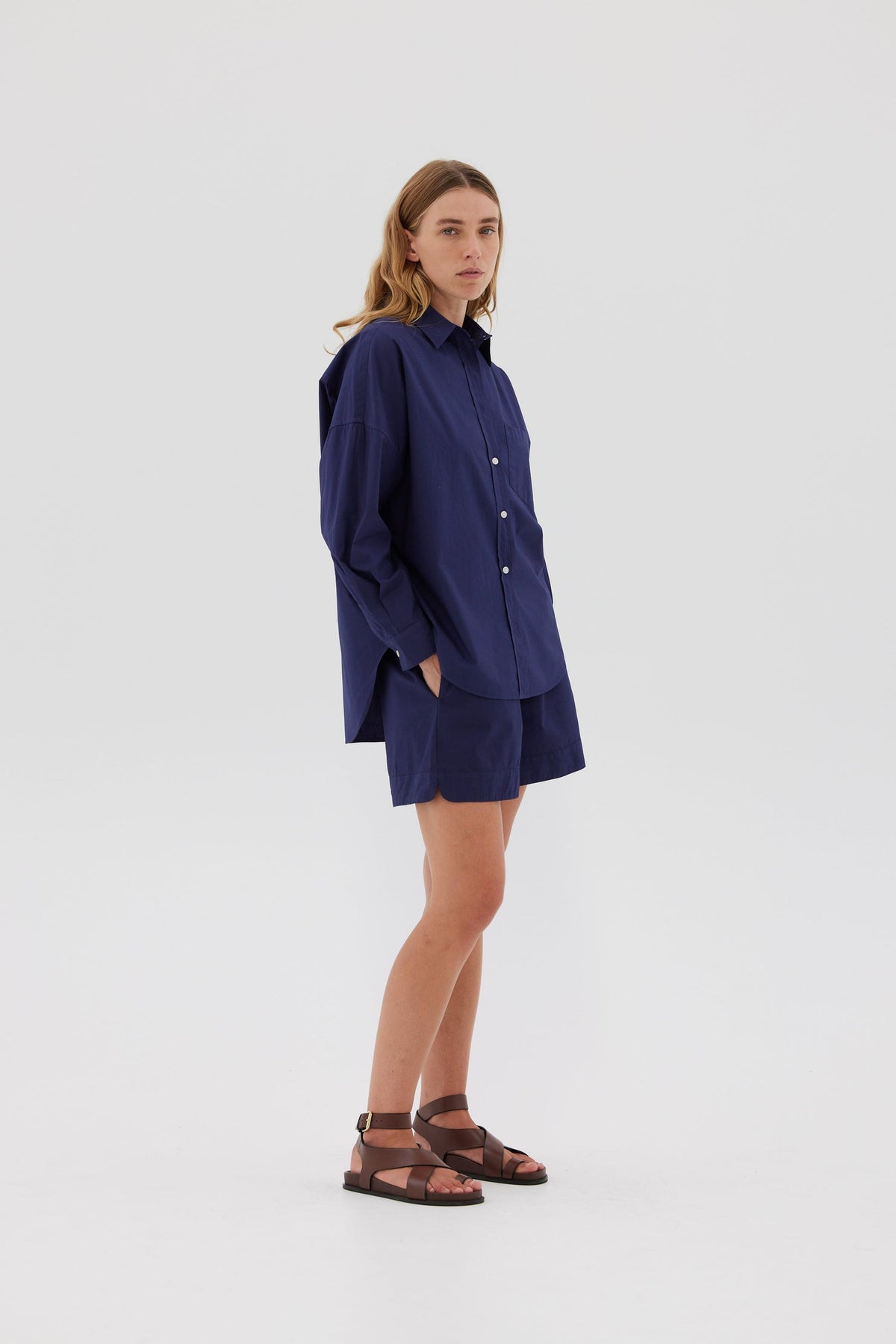 LMND | Chiara Shorts | Navy