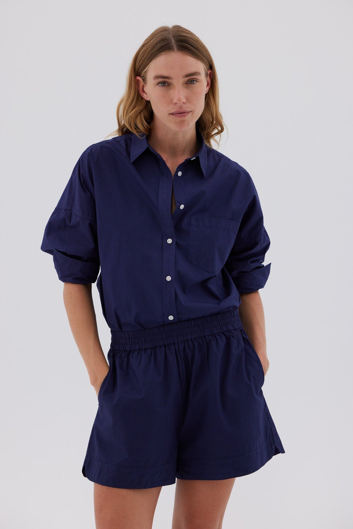 LMND | Chiara Shorts | Navy