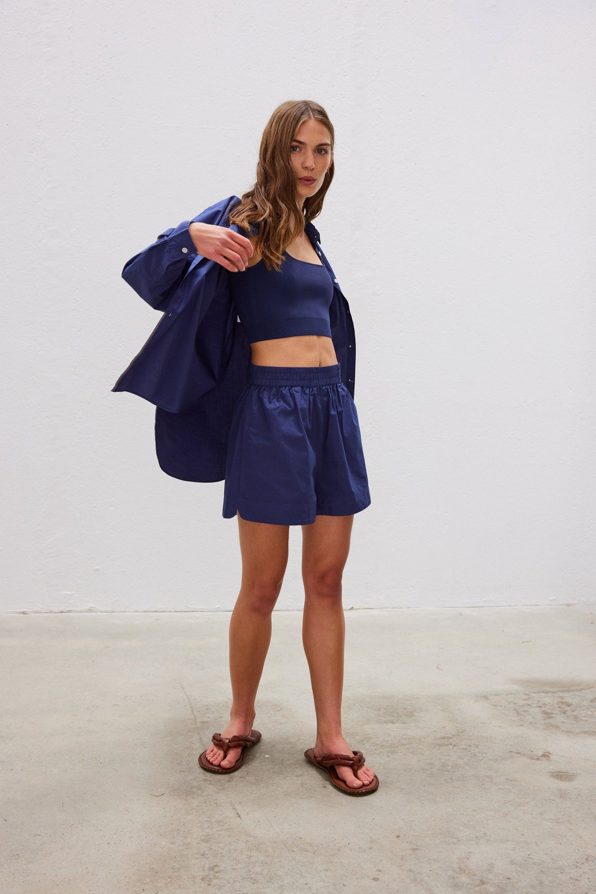 LMND | Chiara Shorts | Navy
