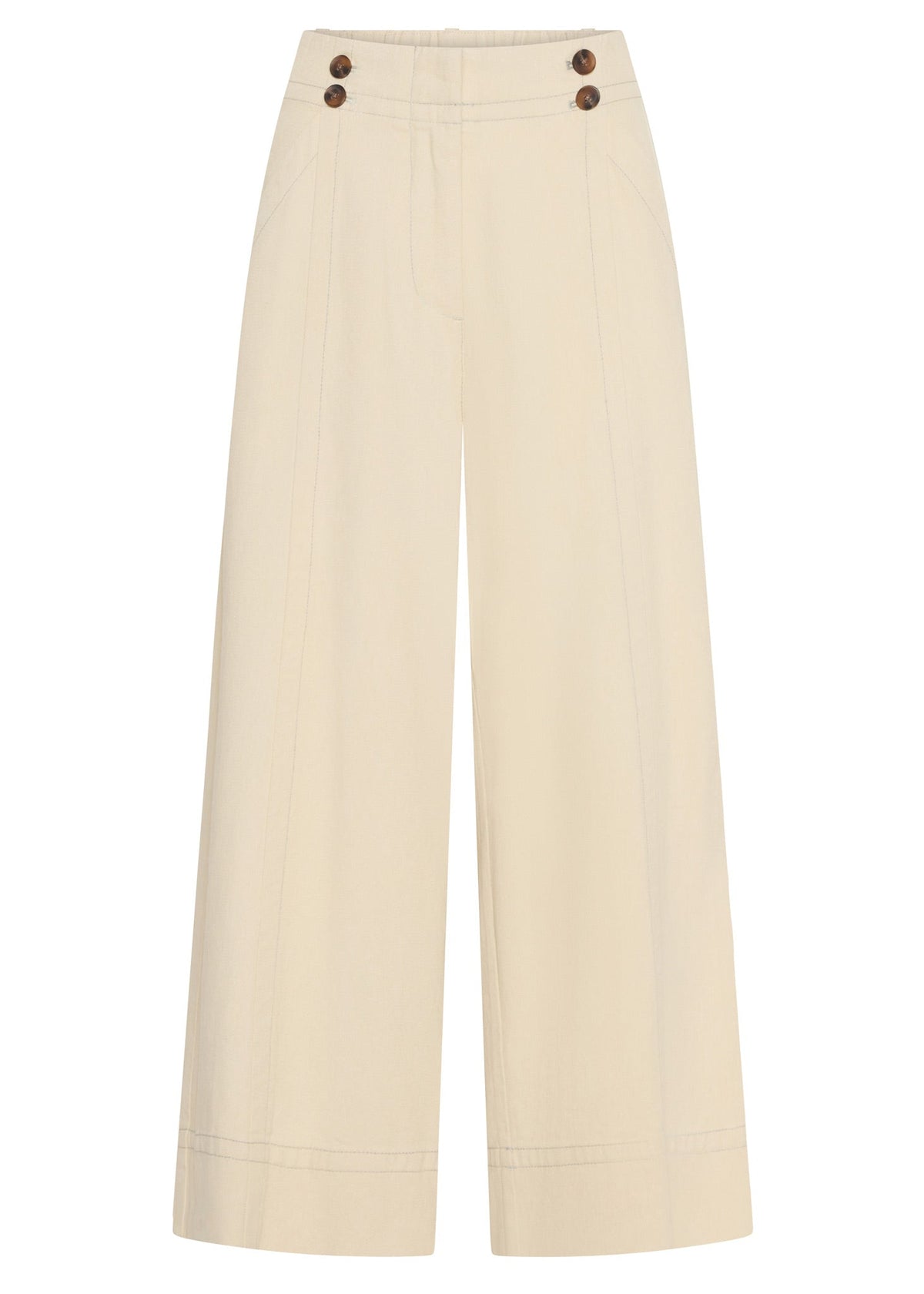 POL | Anise Crop Pant | Pebble