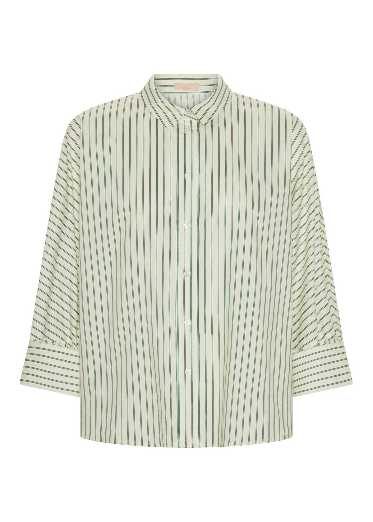 POL | Botanica Stripe Shirt | Botanica Print