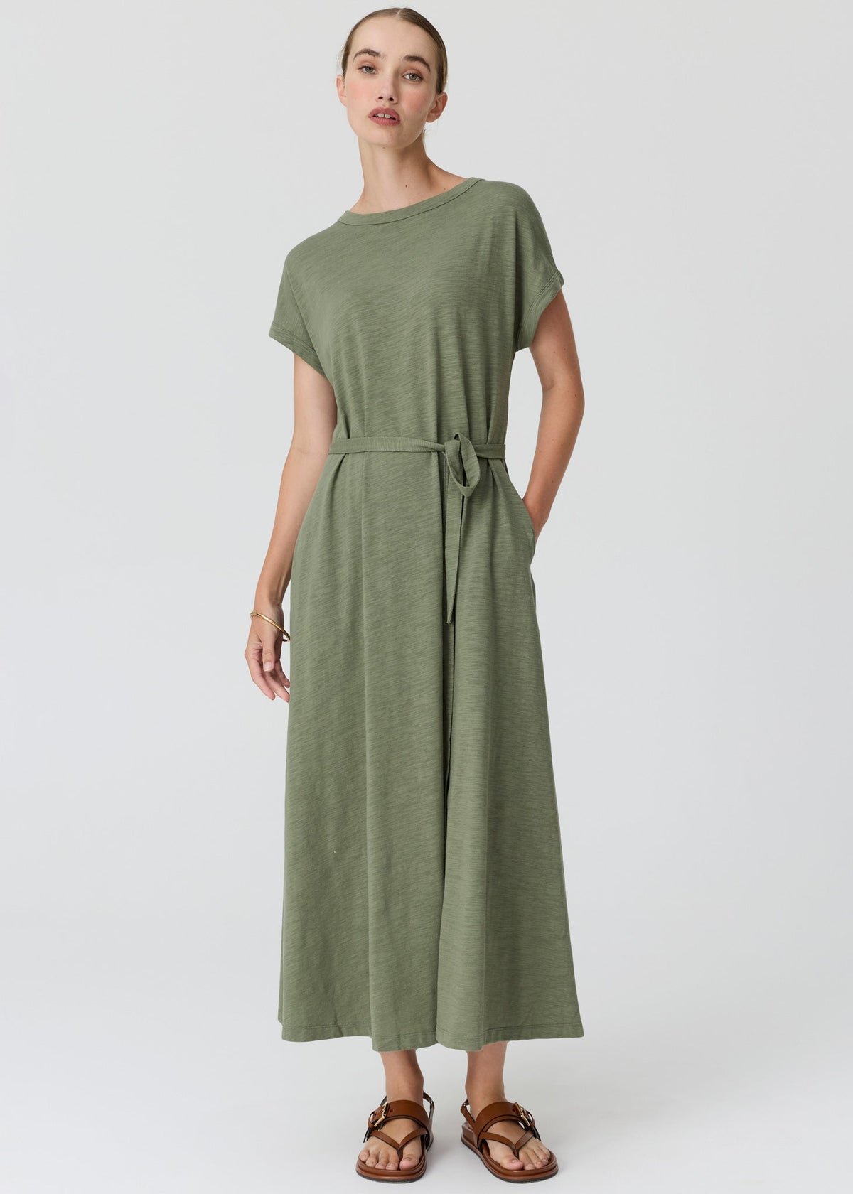 POL | Mast Tee Dress | Fern