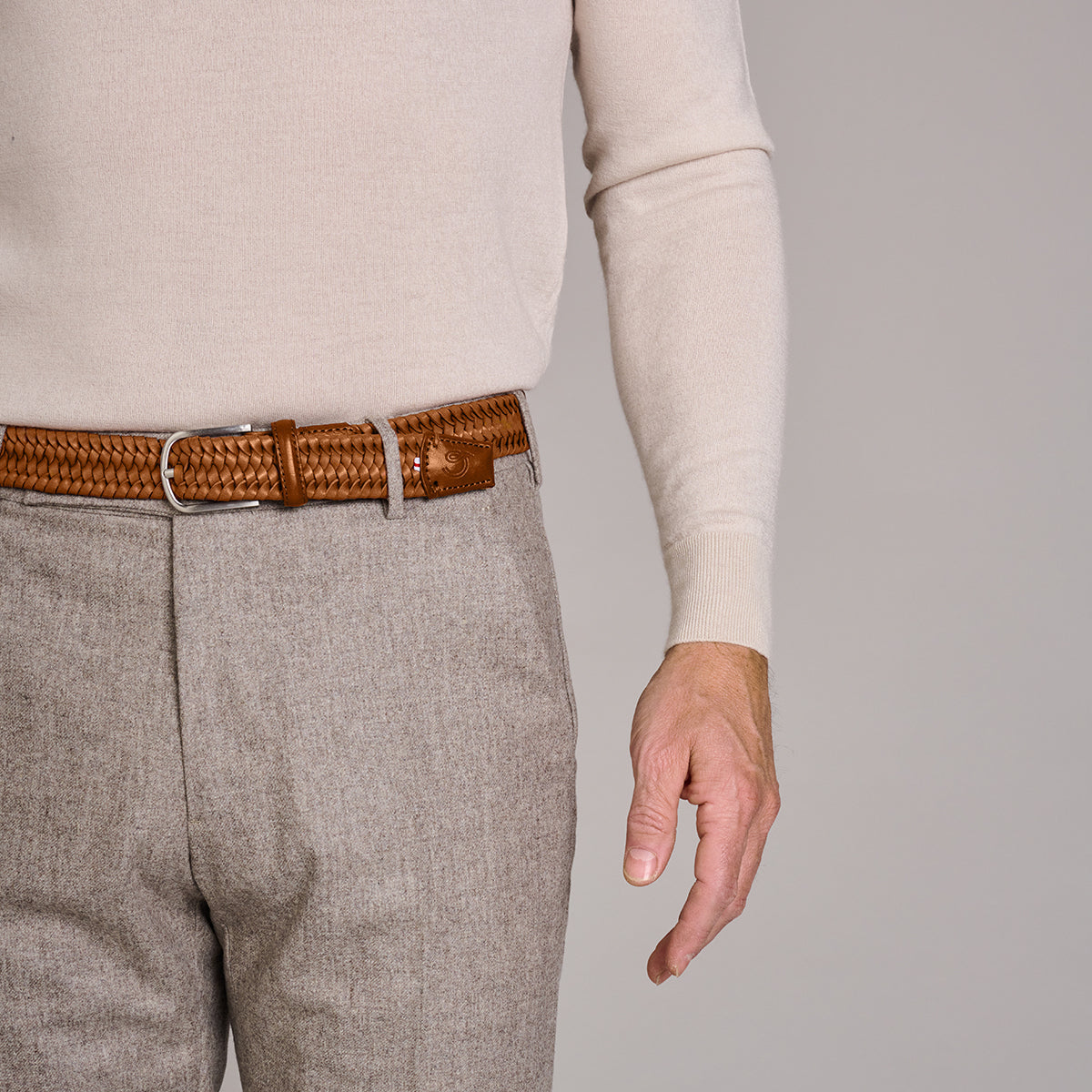 La Boucle | Stretch Leather Belt | Napoli