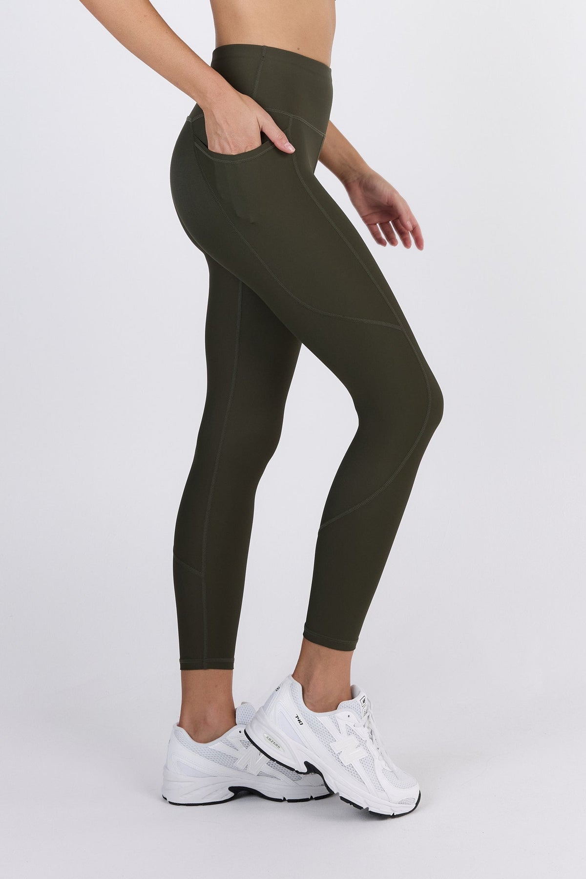 DK Active | Next Level 7/8 Tight | Khaki