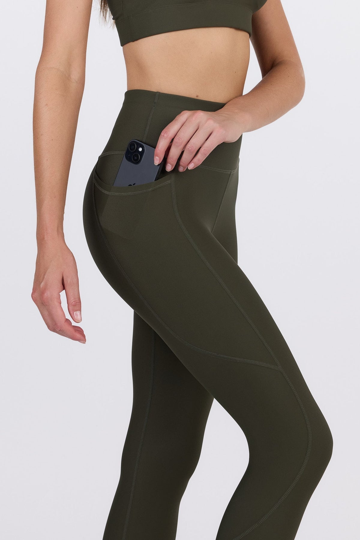 DK Active | Next Level 7/8 Tight | Khaki