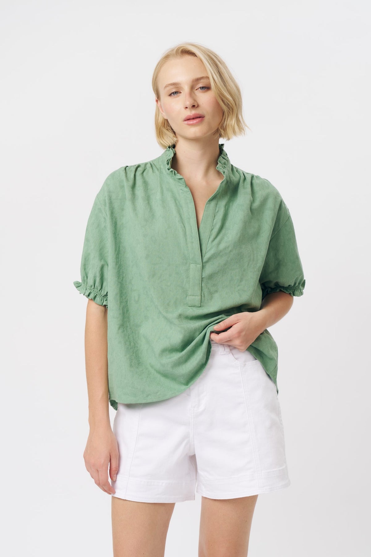 Kireina | Amber Shirt | Green
