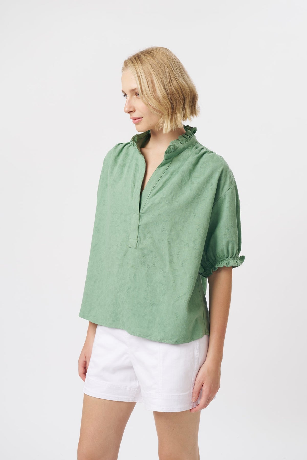 Kireina | Amber Shirt | Green