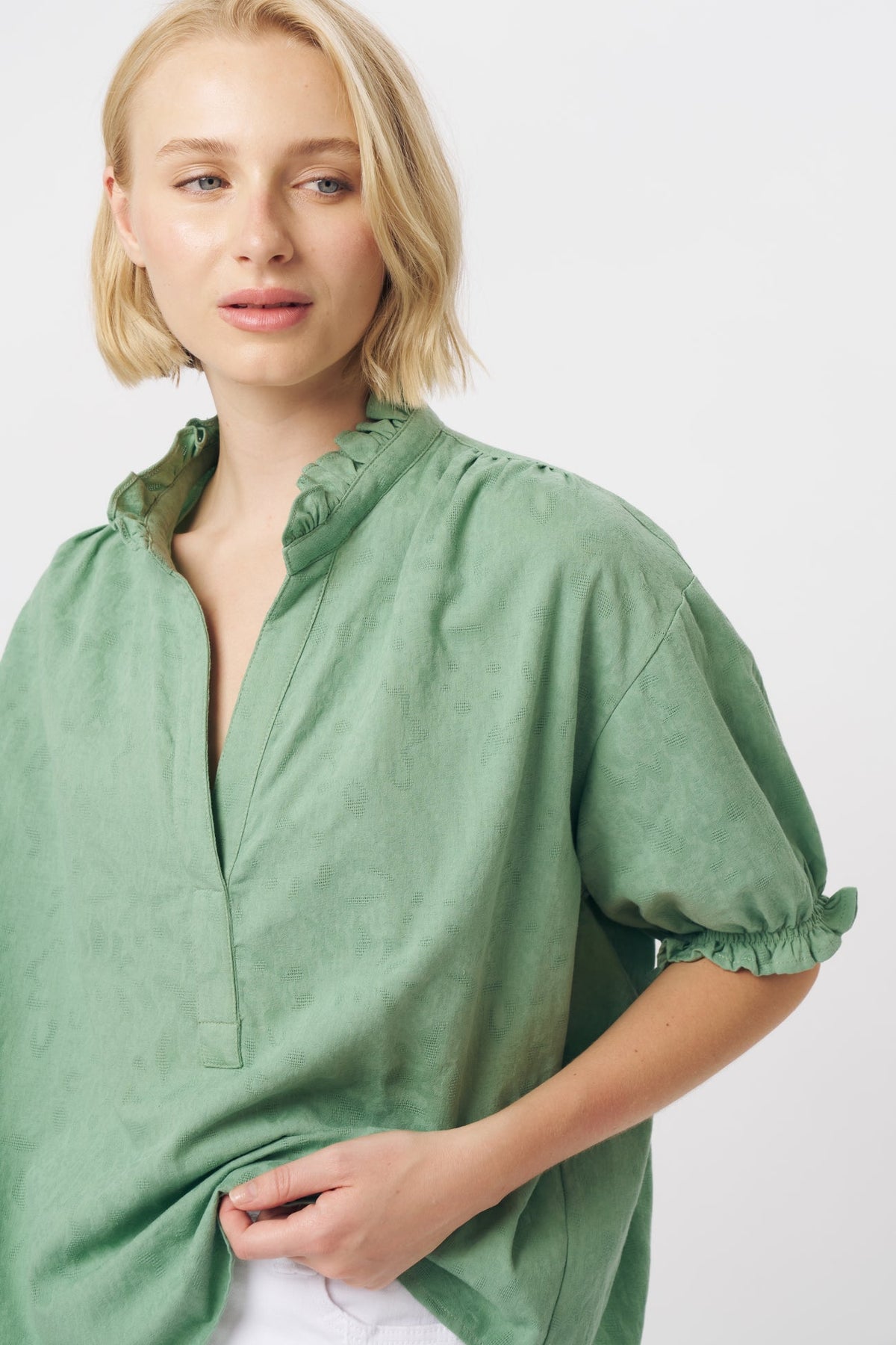 Kireina | Amber Shirt | Green