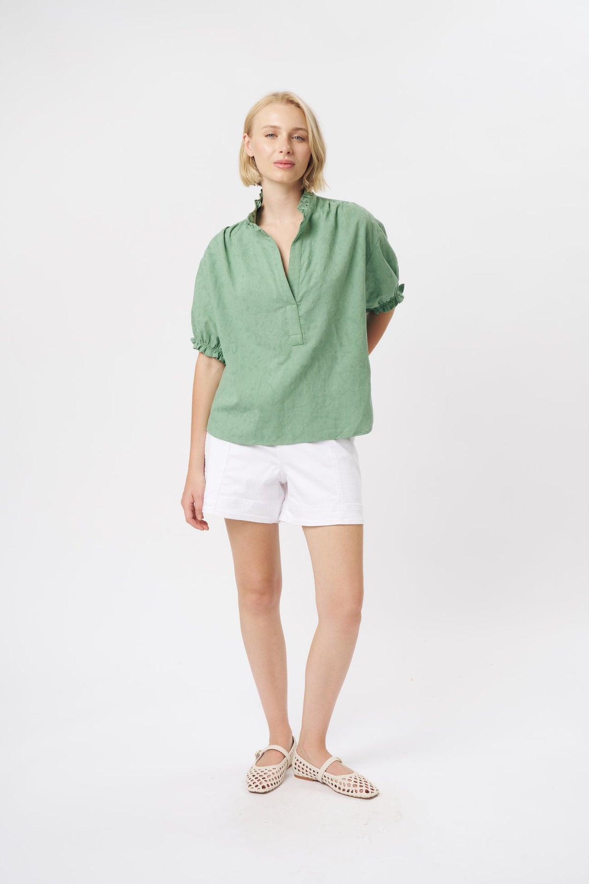 Kireina | Amber Shirt | Green