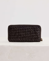 Juju & Co | Basque Wallet Large | Chocolate