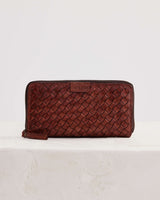 Juju & Co | Basque Wallet Large | Amber