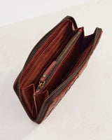 Juju & Co | Basque Wallet Large | Amber