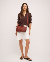 Juju & Co | Basque Midi Bag | Amber