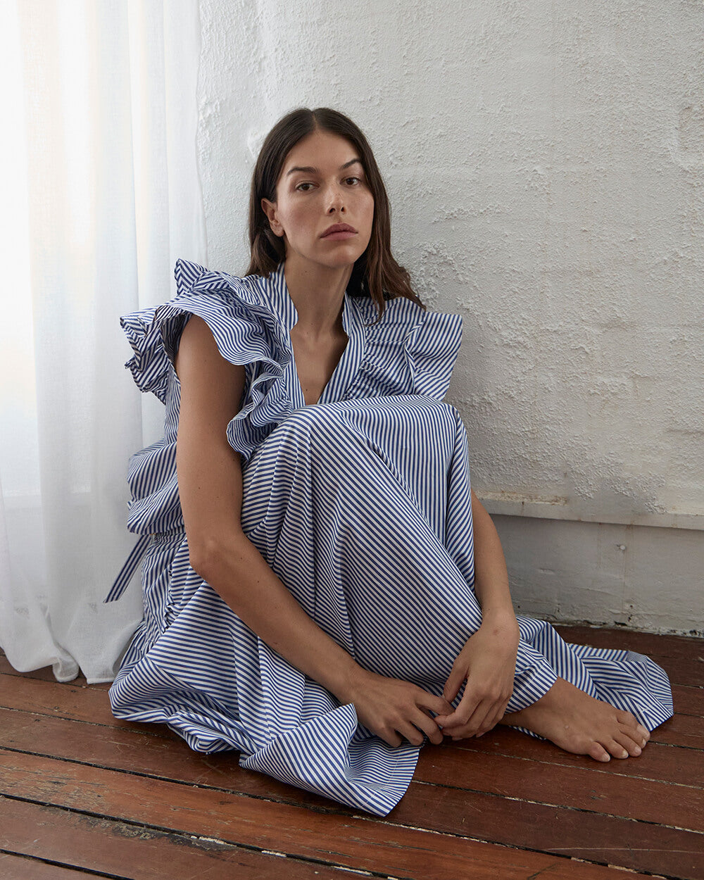Arlington Milne | Grace Skirt | Stripe Cotton