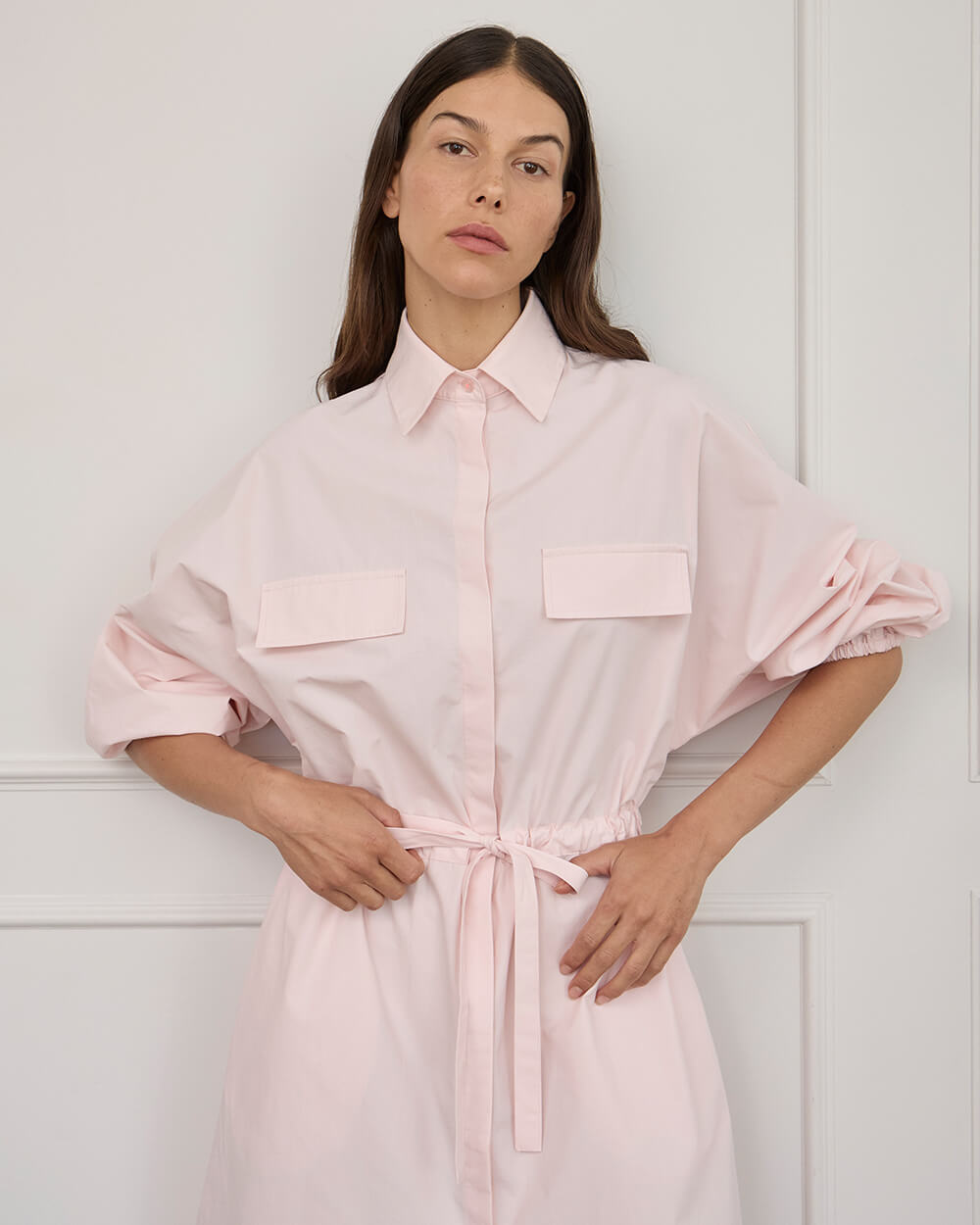 Arlington Milne | Daytona Maxi Dress | Baby Pink