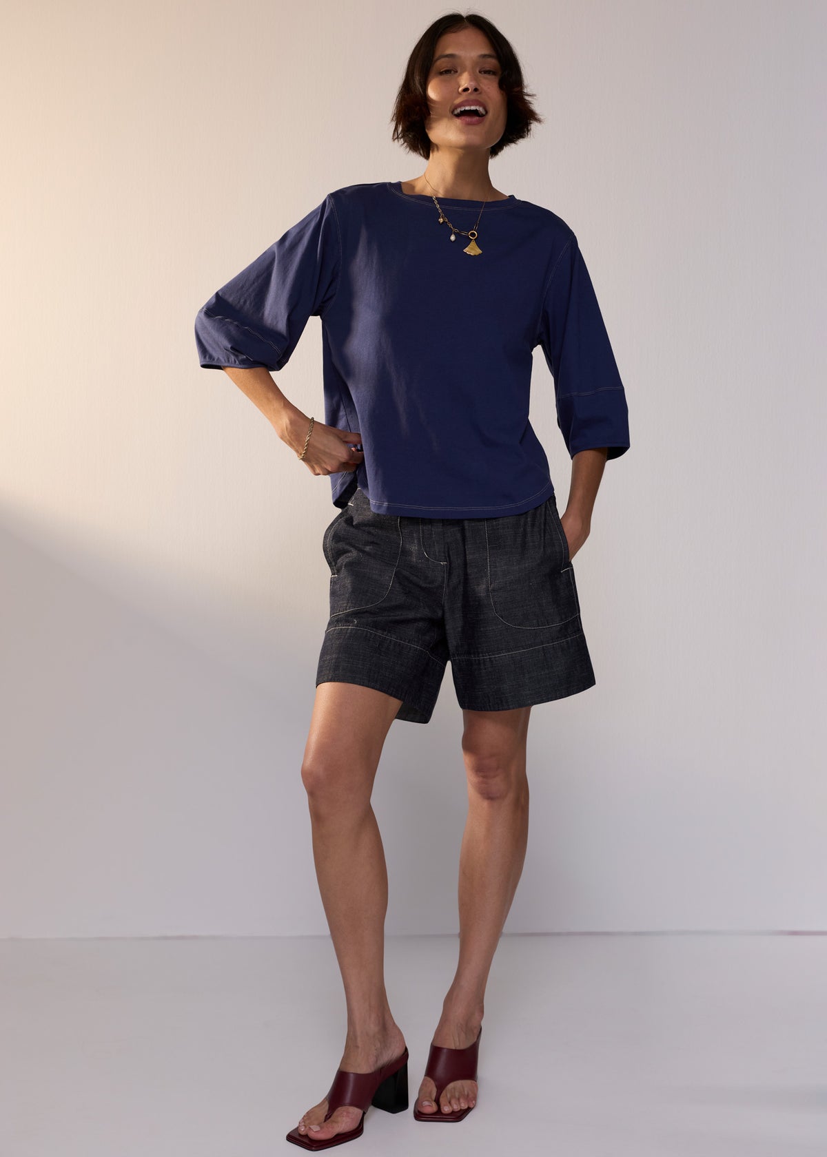 POL Sale | Oskar Short | Chambray