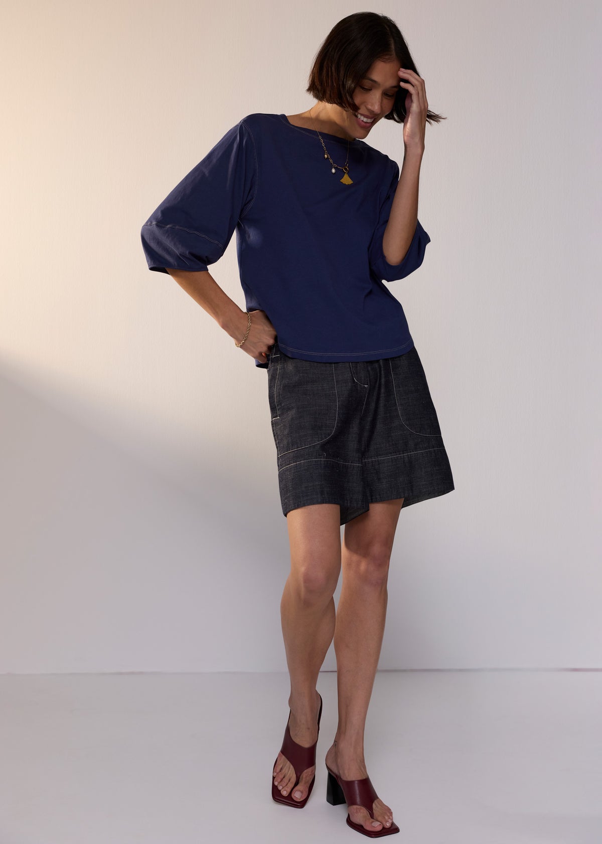 POL Sale | Oskar Short | Chambray