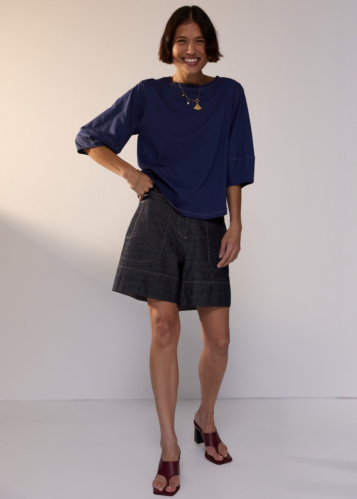 POL Sale | Oskar Short | Chambray