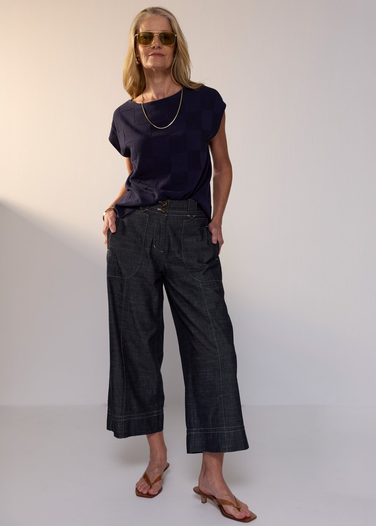 POL | Oskar Pant | Chambray